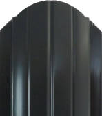 евроштакетник Зелёный хром RAL 6020 MAT